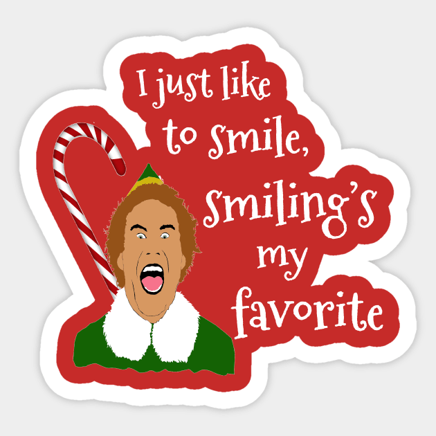 Elf Funny Quotes Sticker by PoetandChef